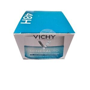 Vichy Mineral 89 48H Moisture Matte Sorbet Gel Non Greasy Fragrance Free 50ml
